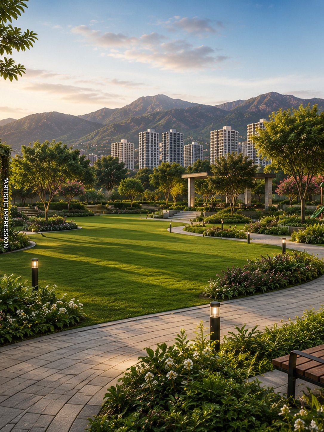 Landscaped gardens
